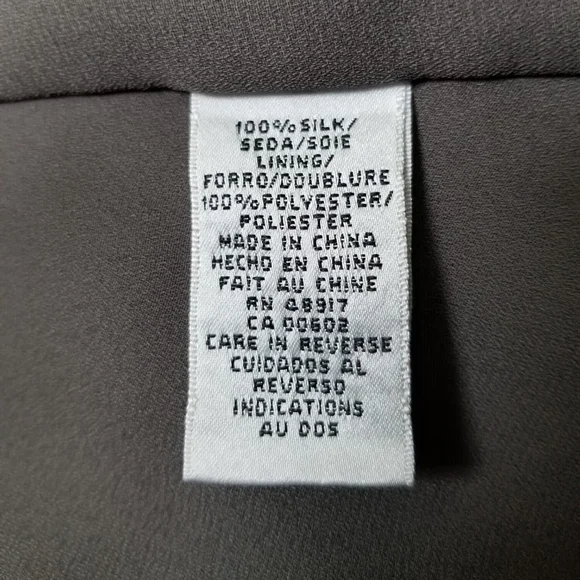 Calvin Klein Silk Floral Skirt size 12 - Picture 3 of 4